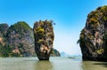 James Bond Island, Phang Nga Bay, Andaman Sea, Thailand Royalty Free Stock Photo