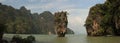 James Bond island. Phuket. Thailand Royalty Free Stock Photo