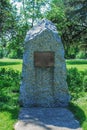James Butler `Wild Bill` Hickok monument Royalty Free Stock Photo