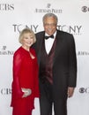 James Earl Jones and Cecilia Hart Jones at 2011 Tony Awards in NYC