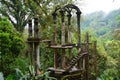 James Edward Surrealist Garden Las Pozas in Xilitla Mexico Royalty Free Stock Photo