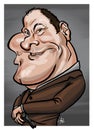 James Gandolfini caricature