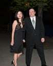 James Gandolfini and Deborah Lin at the Vanity Fair Party for the 2008 Tribeca Film Festival Royalty Free Stock Photo