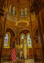 Main Hall of the James A. Garfield Memorial, Cleveland, Ohio, U.S.A.