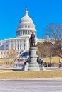 James Garfield monument in Washington DC USA