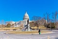 James Garfield monument in Washington DC USA