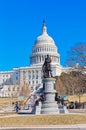 James Garfield monument in Washington DC USA