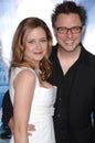 James Gunn,Jenna Fischer Royalty Free Stock Photo