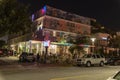 James Hotel at night South Beach Miami Florida