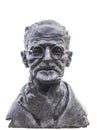 James Joyce bust. St Stephen Green, Dublin, Ireland Royalty Free Stock Photo