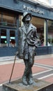 James Joyce statue in Dunlin, Ireland