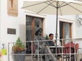 James Joyce statue in Pula, Istria, Croatia