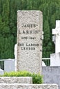 James Larkin tombstone in Glasnevin Cemetery, Ireland