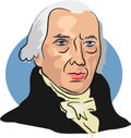 James Madison Royalty Free Stock Photo