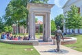 James Meredith Monument at University of Mississippi Royalty Free Stock Photo
