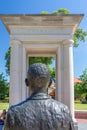 James Meredith Monument at University of Mississippi Royalty Free Stock Photo