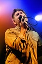 James Murphy, frontman of LCD Soundsystem, performs at Discotheque Razzmatazz