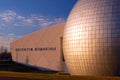 The James Naismith Memorial Basketball Hall of Fame in Springfield, Massachusetts