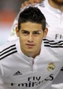 James Rodriguez of Real Madrid