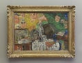 Painting by James Ensor exhibited in Pinakothek in Munich