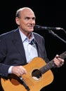 James Taylor performs in concert