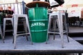 Jameson Irish Whiskey Table at a pub