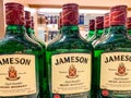 Jameson ist a blended Irish whiskey produced by the Irish distillers subsidiary of Pernod Ricard in Cork, Ireland. Istanbul/ Royalty Free Stock Photo