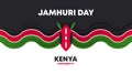 Jamhuri day background illustration vector