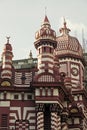 The Jami Ul Alfar Mosque in Colombo Royalty Free Stock Photo