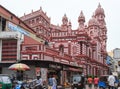 The Jamiul Alfar Masjid or commonly known as the Red Mosque in Pettah - Colombo