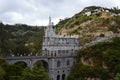Jammed in the mountain - las lajas sanctuary