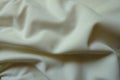 Jammed ivory viscose and polyester jersey fabric