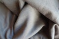 Jammed thin light grey jersey fabric