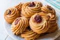 Jammie Dodgers Biscuits / Cookies Filled with Jam.