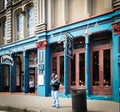 Jammin` in the historic Strand District of Galveston, Texas Royalty Free Stock Photo