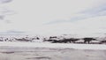 Jamming shelf ice in Antarctica