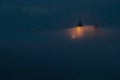 Jamnik, Slovenia - Illuminated charming St. Primoz hilltop church