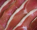 Jamon appetizing close-up culinary traditional delicious cooking