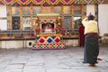 Jampey Lhakhang temple, Chhoekhor, Bhutan Royalty Free Stock Photo