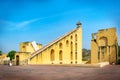 Jamtar Mantar, an astronomical park in Jaipur, Rajasthan, India. Royalty Free Stock Photo