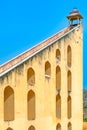 Jamtar Mantar, an astronomical park in Jaipur, Rajasthan, India. Royalty Free Stock Photo