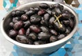 Jamun fruits in a pot