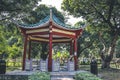 6 Jan 2023 Beautiful landscape Chinese pavilion in Hung Lau Royalty Free Stock Photo