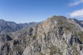 Jan du Toits peak summit, Worcester, South Africa Royalty Free Stock Photo