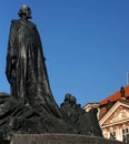 Jan Hus memorial in Prague, Czech Republic Royalty Free Stock Photo
