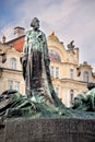 Jan Hus memorial, Prague Royalty Free Stock Photo