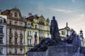 Jan Hus memorial, Prague, Czech Republic Royalty Free Stock Photo