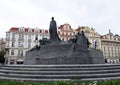 Jan Hus Memorial in Prague.