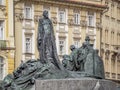 Jan Hus monument in Prague Royalty Free Stock Photo