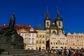 Jan Hus Monument Royalty Free Stock Photo